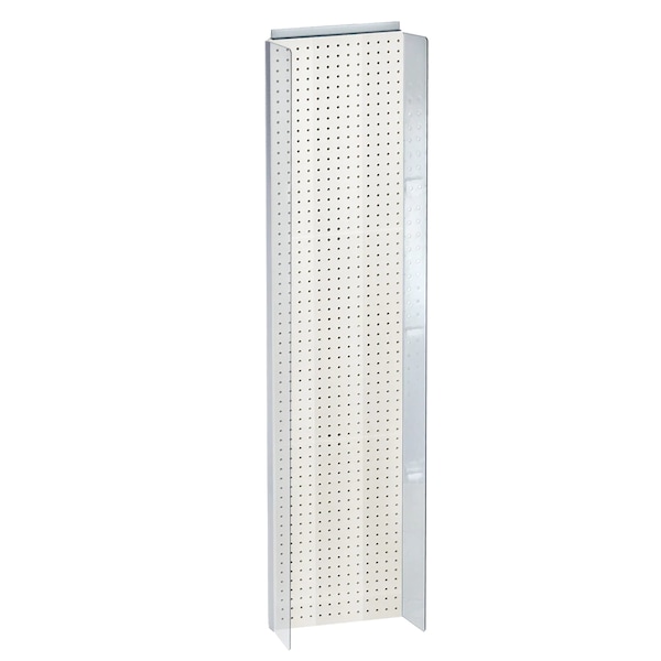 13.5"W x 60"H Pegboard Powerwing Display